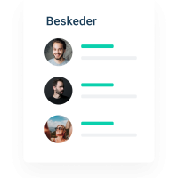 Messages popup